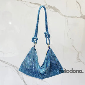 Bag Envelope Lux Azul Claro Maior