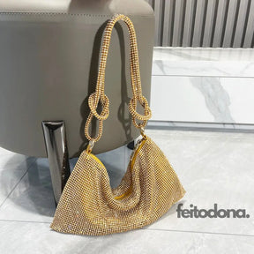 Bag Envelope Lux Dourado Light Maior