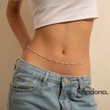 Belly Chain Maya Dourado Body