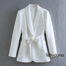 Blazer E Calça Vitage Malba Branco / Pp