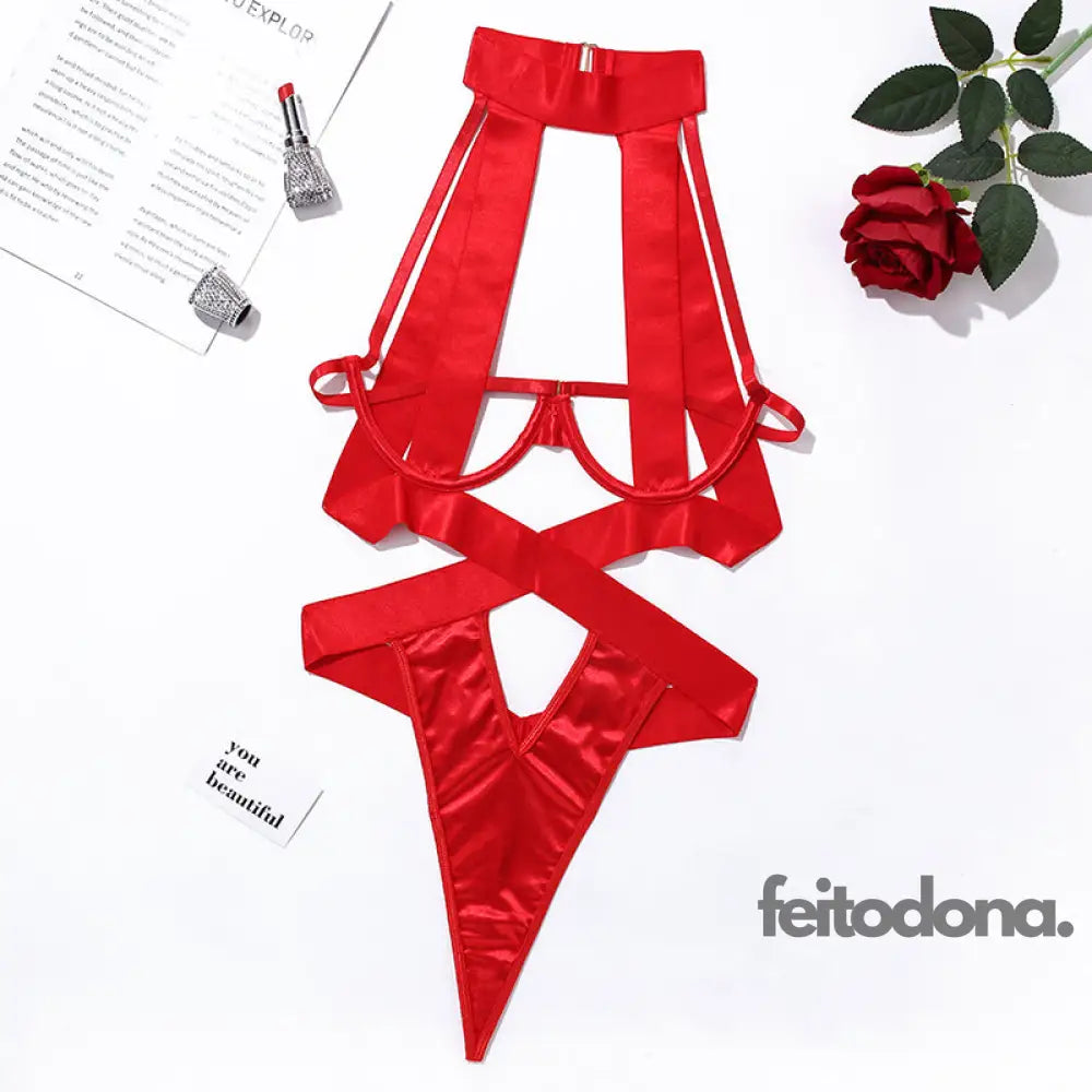 Body Casimira Vermelho / P