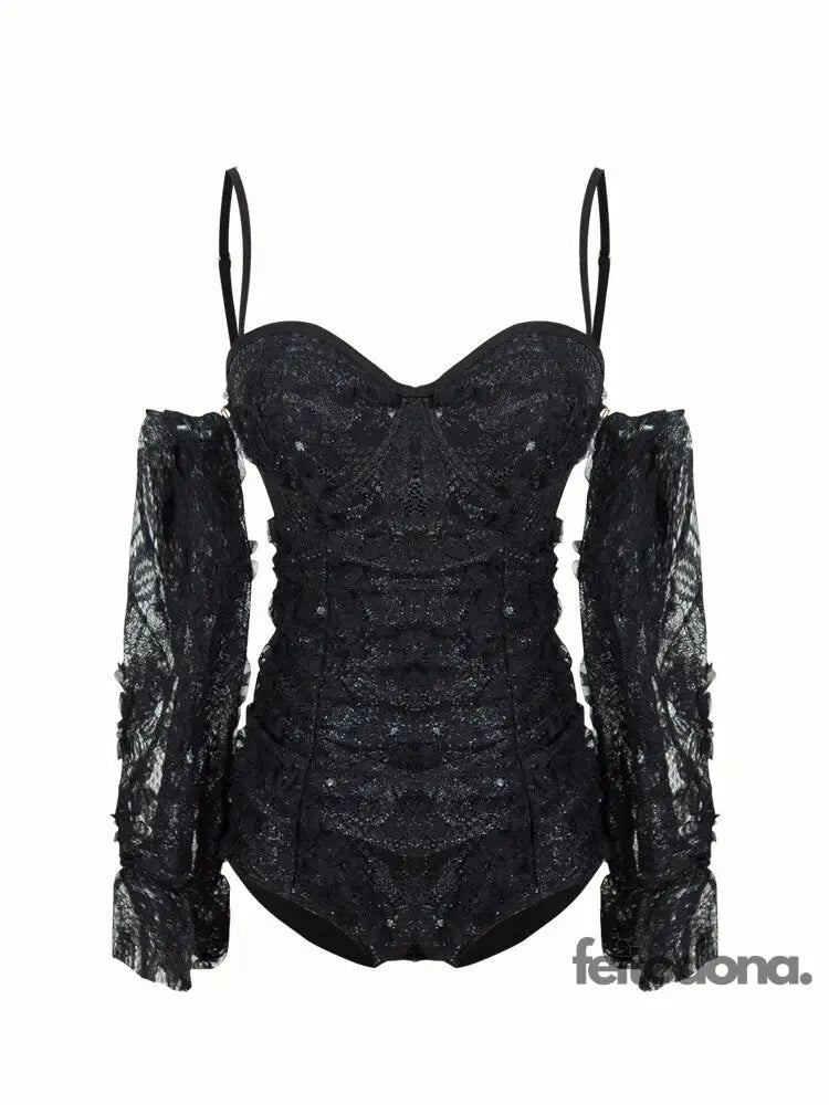 Body Cinderela P / Preto 201531501