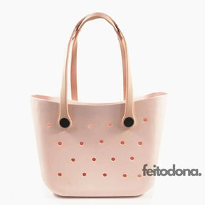 Bolsa De Verão Eva Rosa Claro