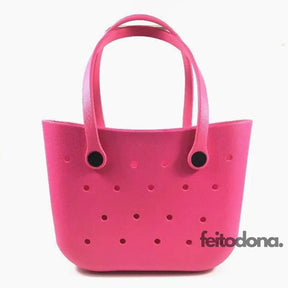 Bolsa De Verão Eva Rosa Pink