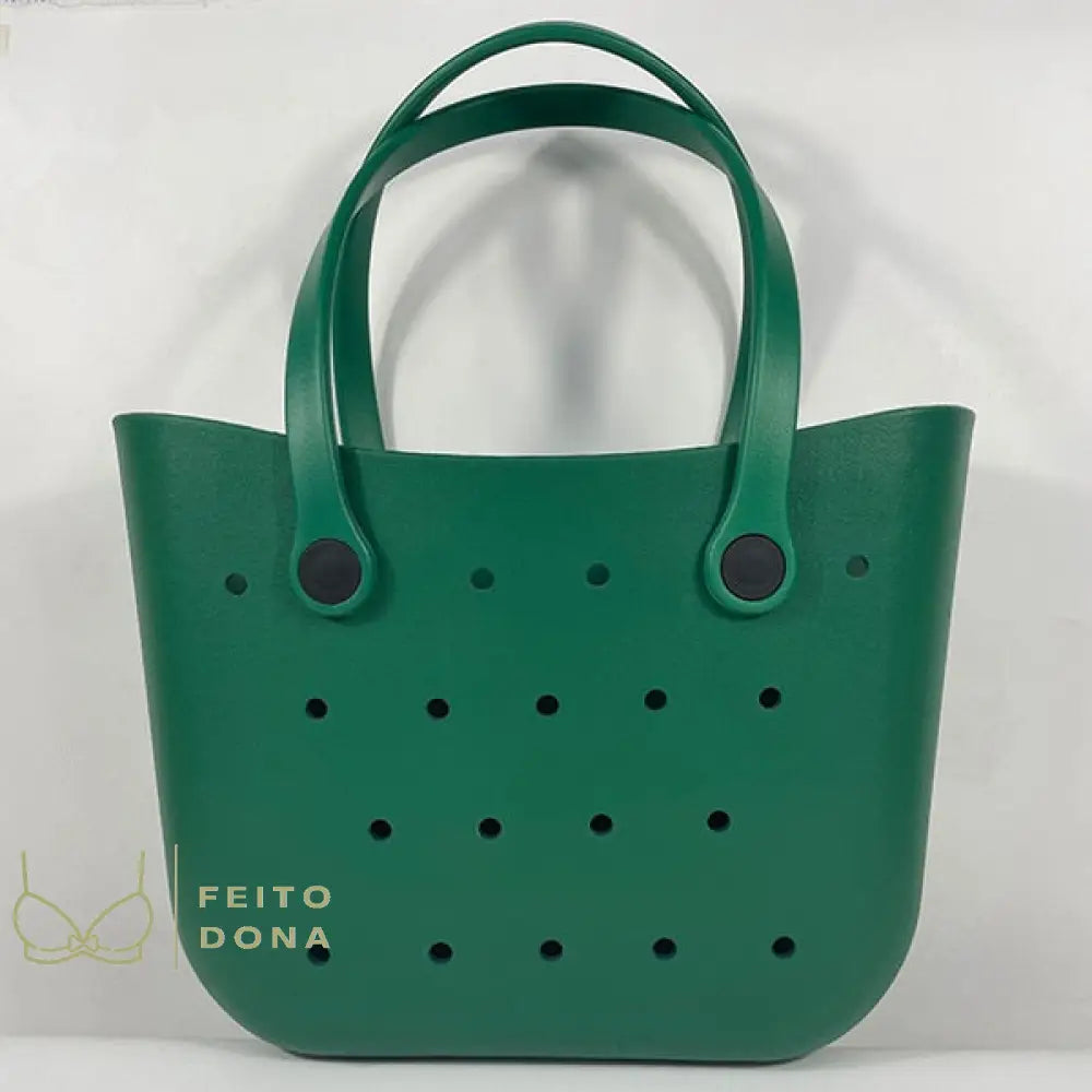 Bolsa De Verão Eva Verde Escuro