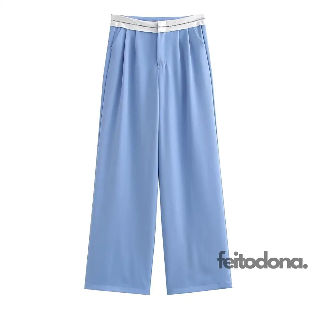 Calça Alfaiataria Stilus Azul / Pp