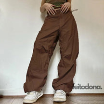 Calça Cargo Steff Marrom / P