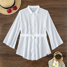 Chemise Chiffon Pitty Branco / P