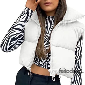 Colete Bomber Cropped Luna