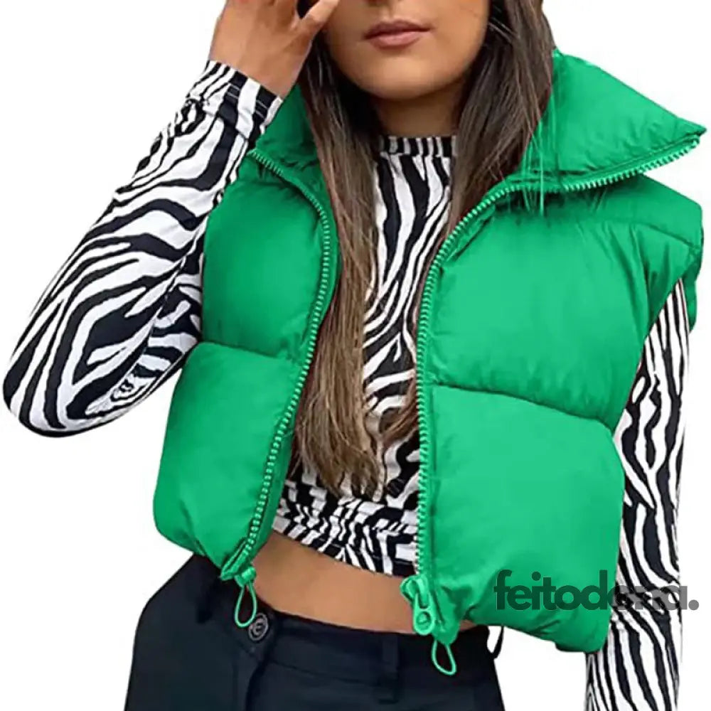 Colete Bomber Cropped Luna