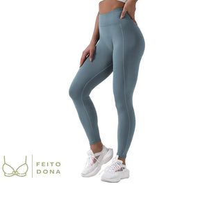 Conjunto Fitness Mayane Calça Pea Green / P