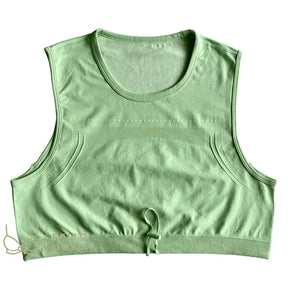 Conjunto Fitness Mayane Top Verde Claro / P