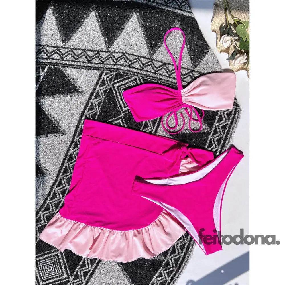 Conjunto Genesis Rosa / P