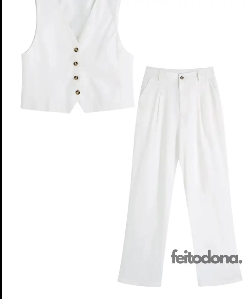 Conjunto Linho Florinda