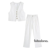 Conjunto Linho Florinda / Pp