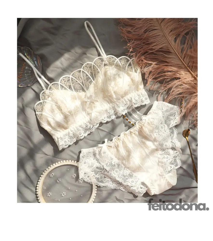 Conjunto Lis Bella Branco / P 3120601