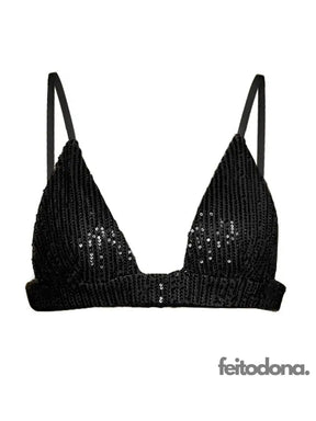 Conjunto Party Madonna (Opção De Peças Separadas) Top Preto / P