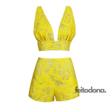 Conjunto Zola Amarelo / Pp