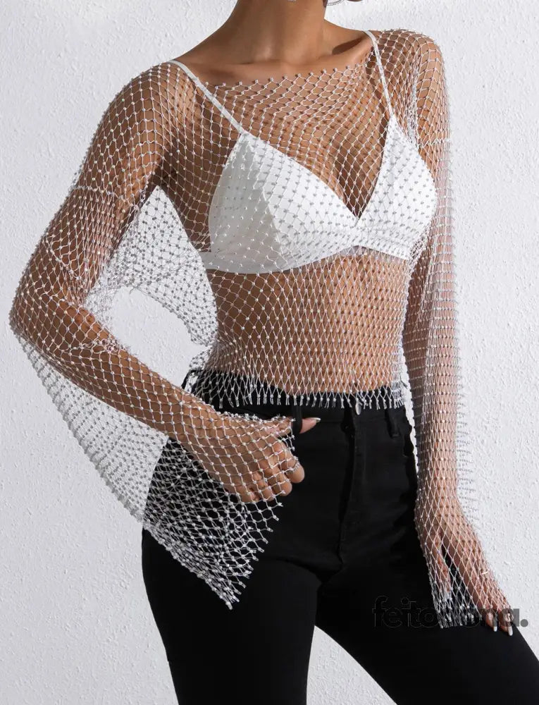 Cropped Tela Diamante