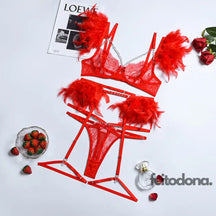 Lingerie Afrodite Vermelho / P