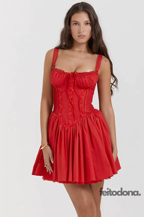 Mini Dress Annie Vermelho / Pp