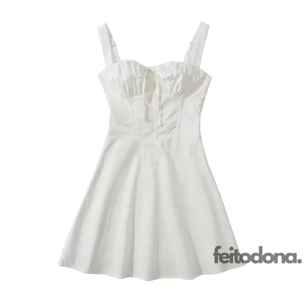 Mini Vestido Jujuh Branco / P