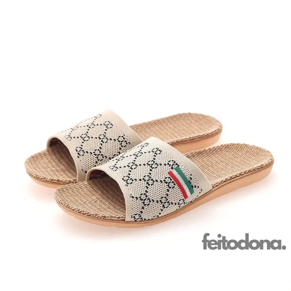 Slipper Austrália Branco 1 / 33/34