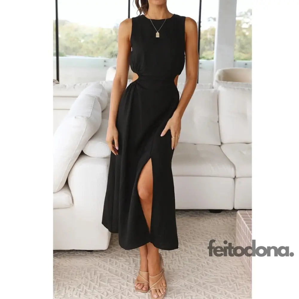 Vestido Tomara Que Caia Alice Preto / P