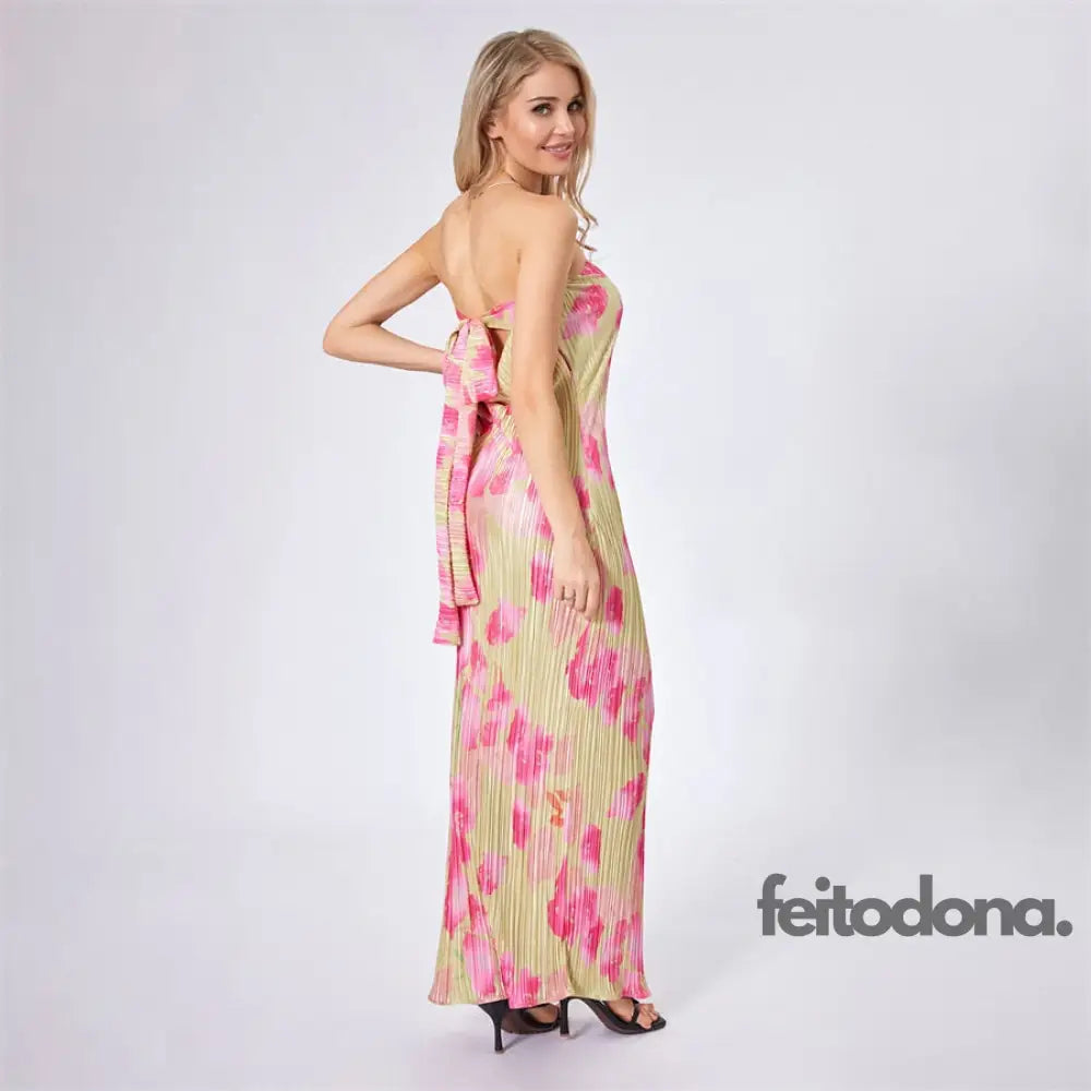 Vestido Drapeado Florença