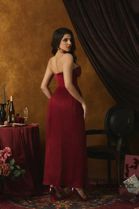 Vestido Drapeado Ovana