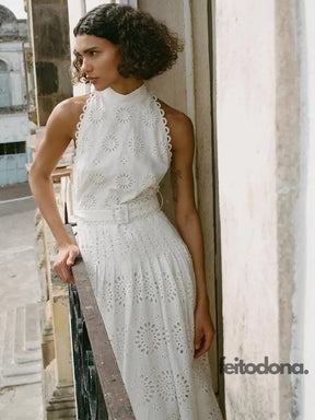 Vestido Midi De Laise Antonieta