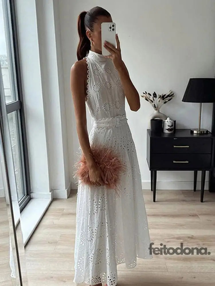 Vestido Midi De Laise Antonieta