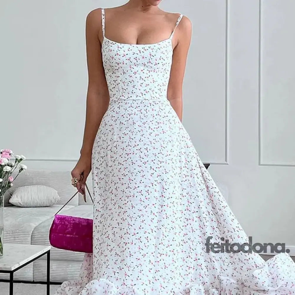 Vestido Midi Princessa Leonor