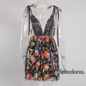 Vestido Party Floral