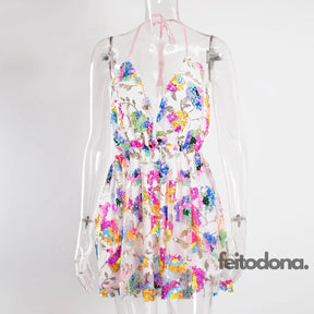 Vestido Party Floral