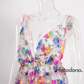 Vestido Party Floral