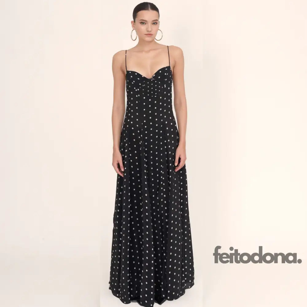 Vestido Poá Polka