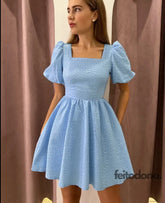 Vestido Princesa Mariah Azul / P